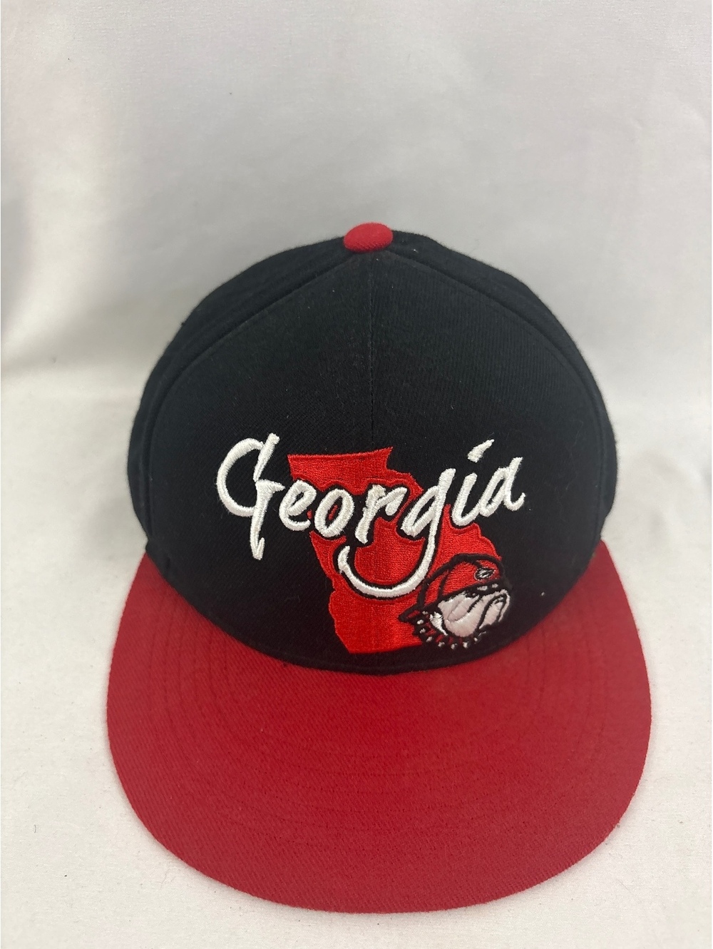 University of Georgia Bulldogs Top of The World Snapback Hat SEC Athens GA